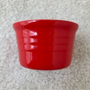 Le Creuset Red Ceramic Ramekin/Small Bowl 12-24